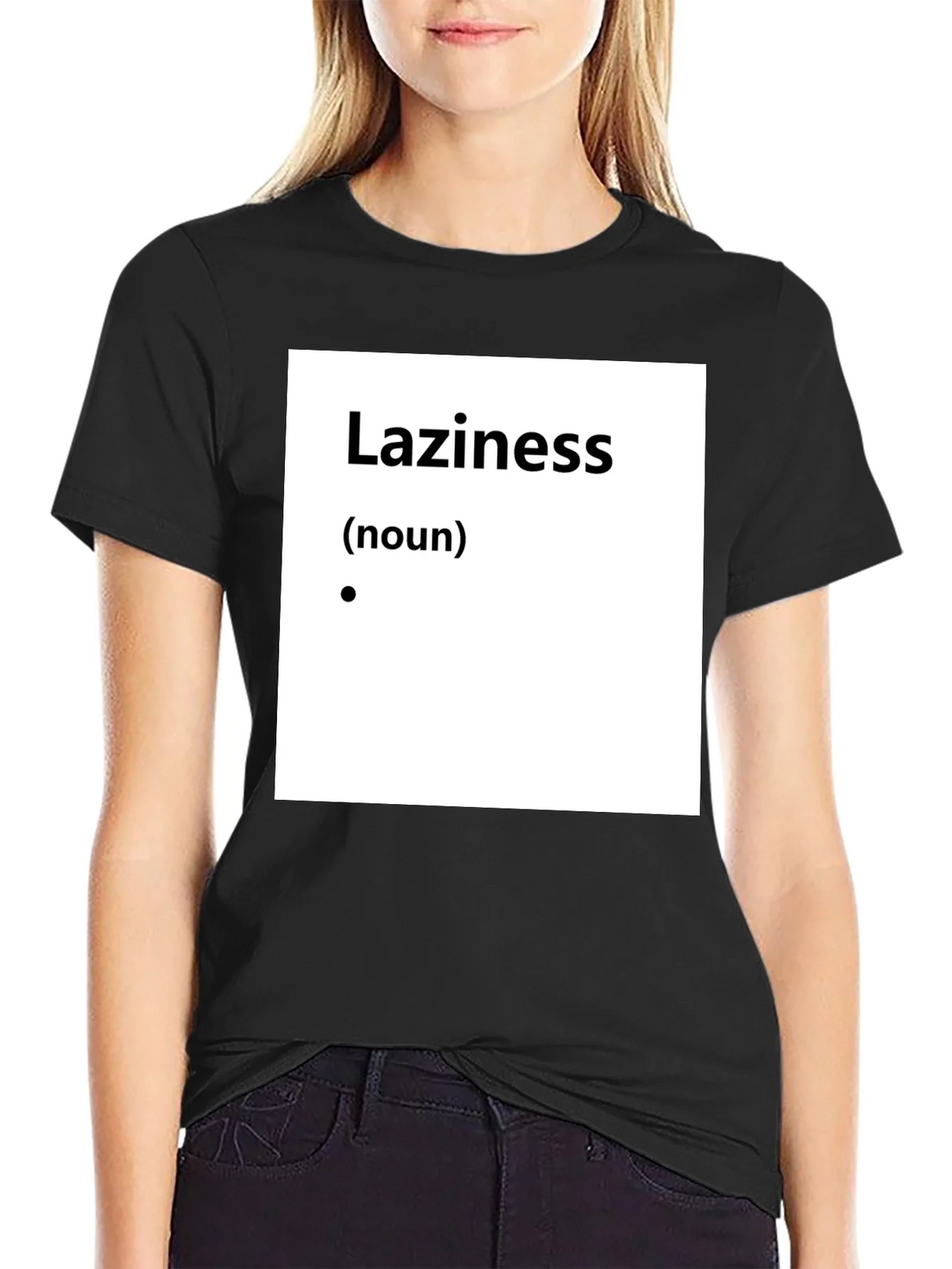 Laziness Definition T-Shirt - Funny Slogan Tee product image 2
