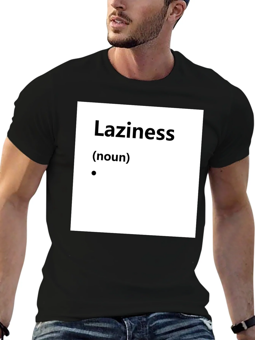Laziness Definition T-Shirt - Funny Slogan Tee product image 6