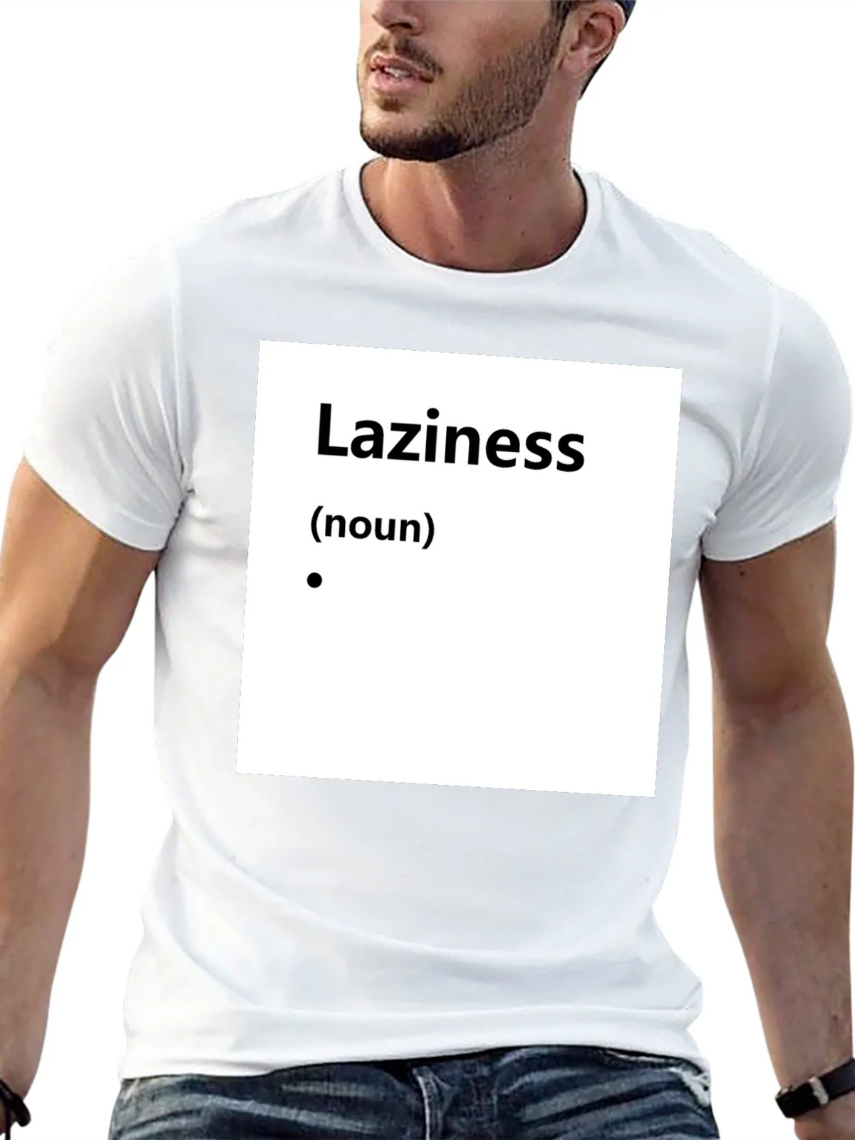 Laziness Definition T-Shirt - Funny Slogan Tee product image 12
