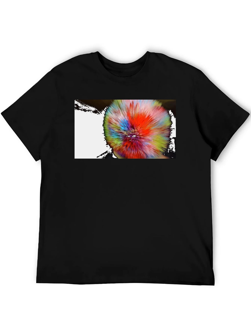 Abstract Burst Graphic Tee - Modern Art Shirt product image 5