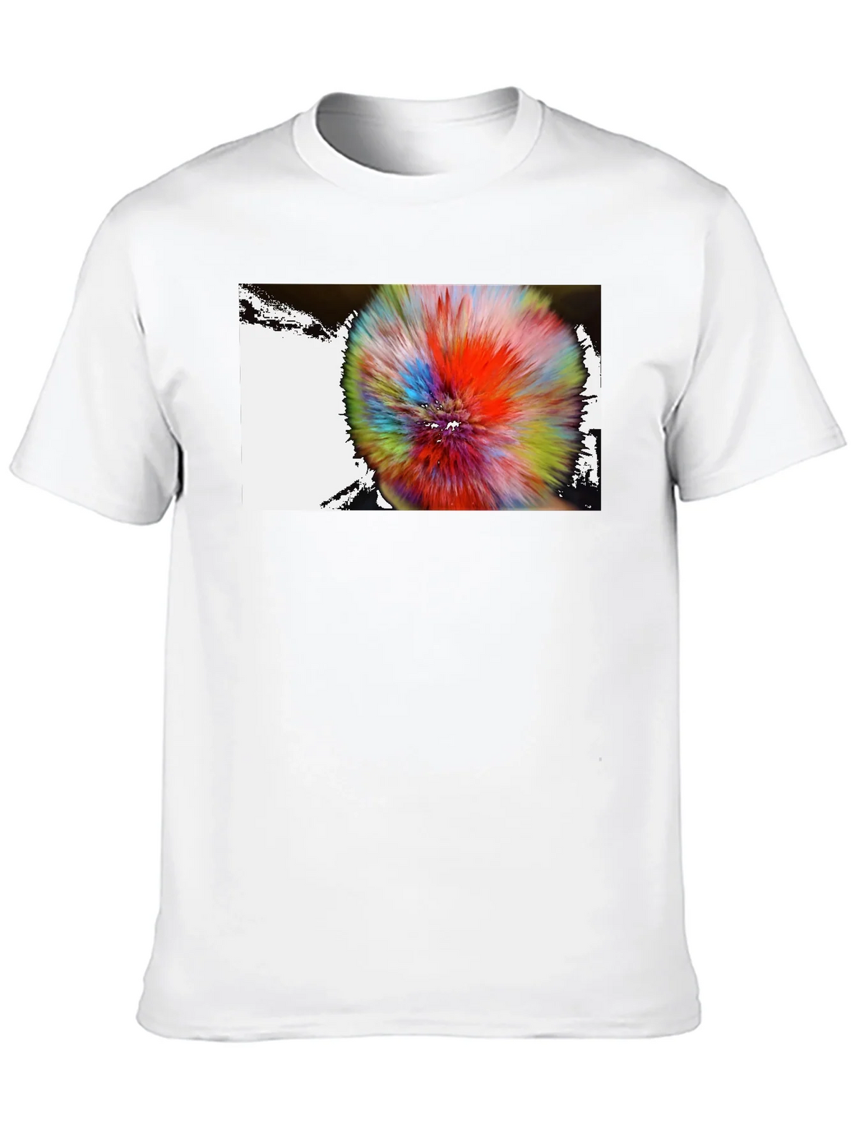 Abstract Burst Graphic Tee - Modern Art Shirt product image 9