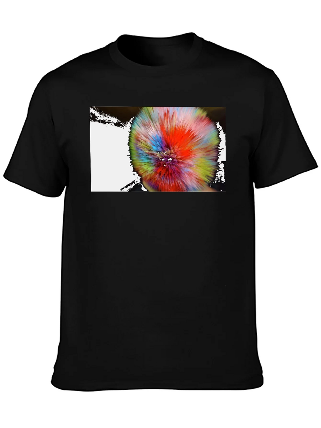 Abstract Burst Graphic Tee - Modern Art Shirt product image 3
