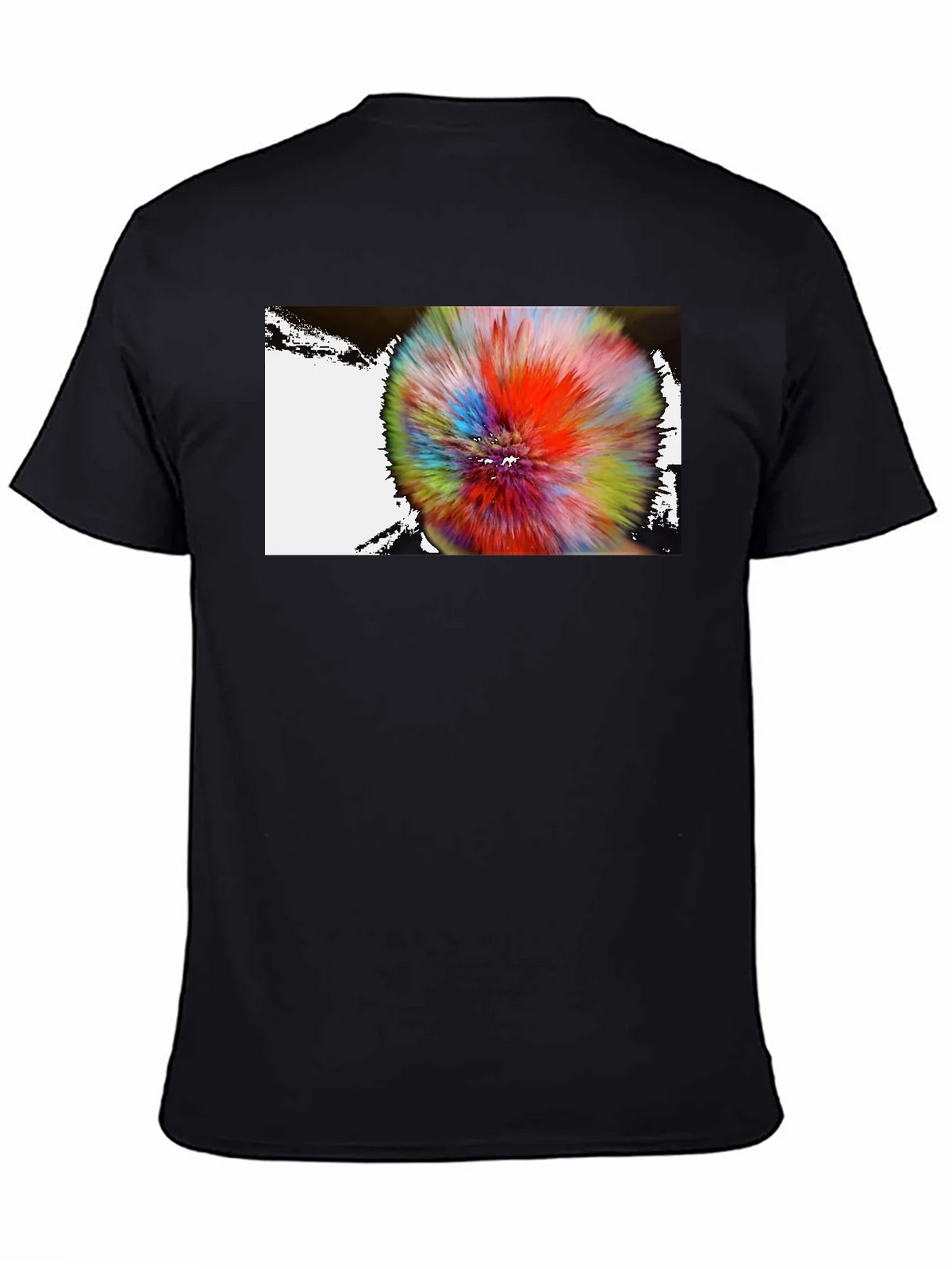 Abstract Burst Graphic Tee - Modern Art Shirt product image 4