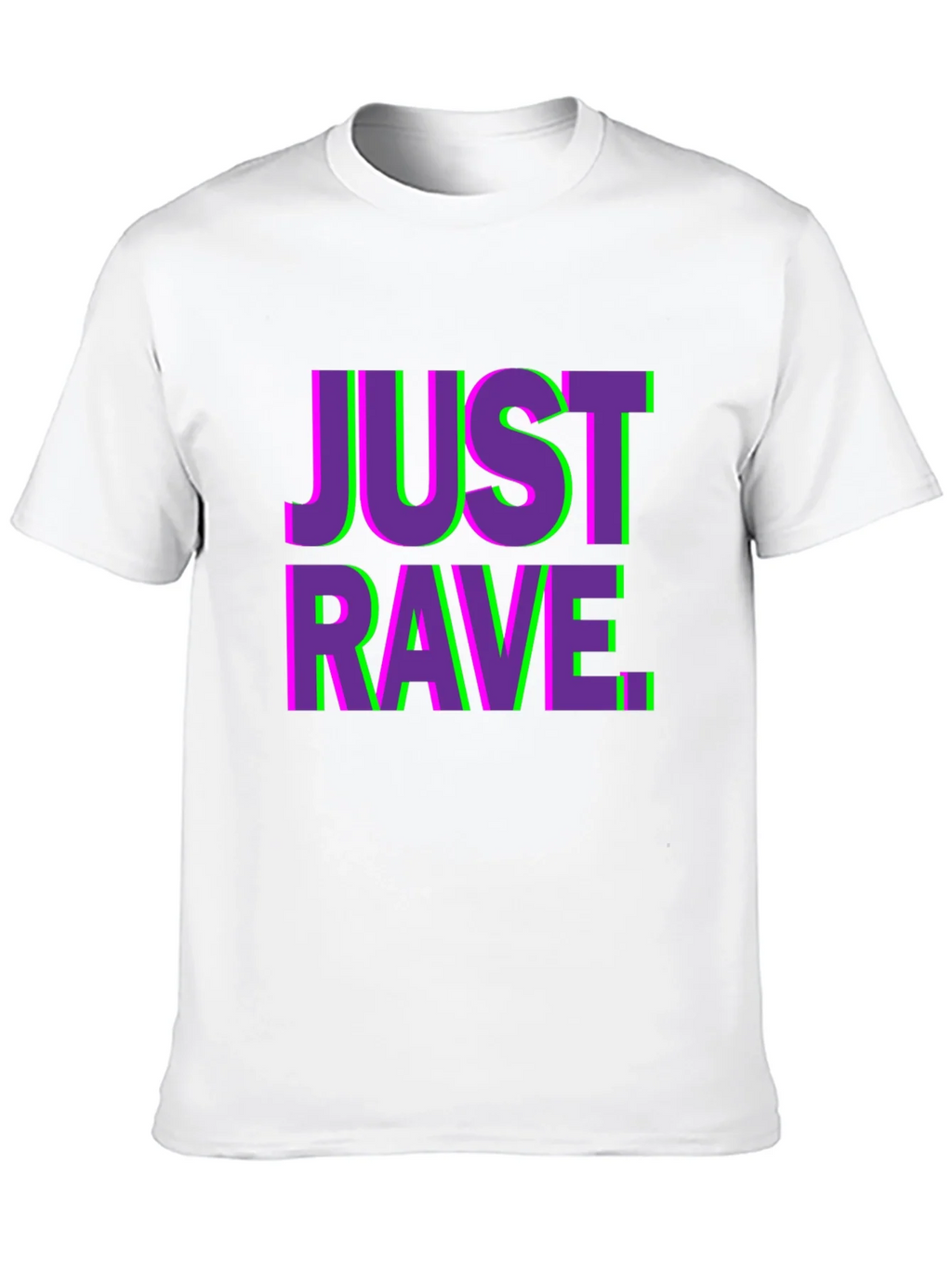 Just Rave Graphic T-Shirt - Black Short Sleeve Tee product image 8