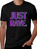 Just Rave Graphic T-Shirt - Black Short Sleeve Tee product image 1