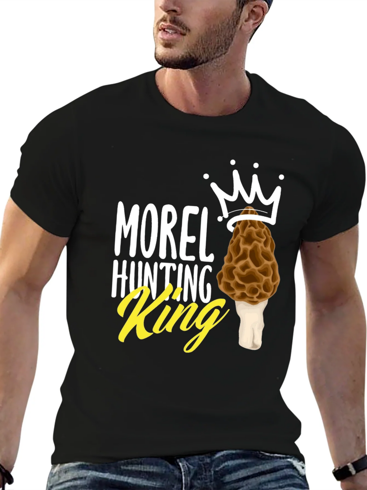 Morel Hunting King T-Shirt product image 6