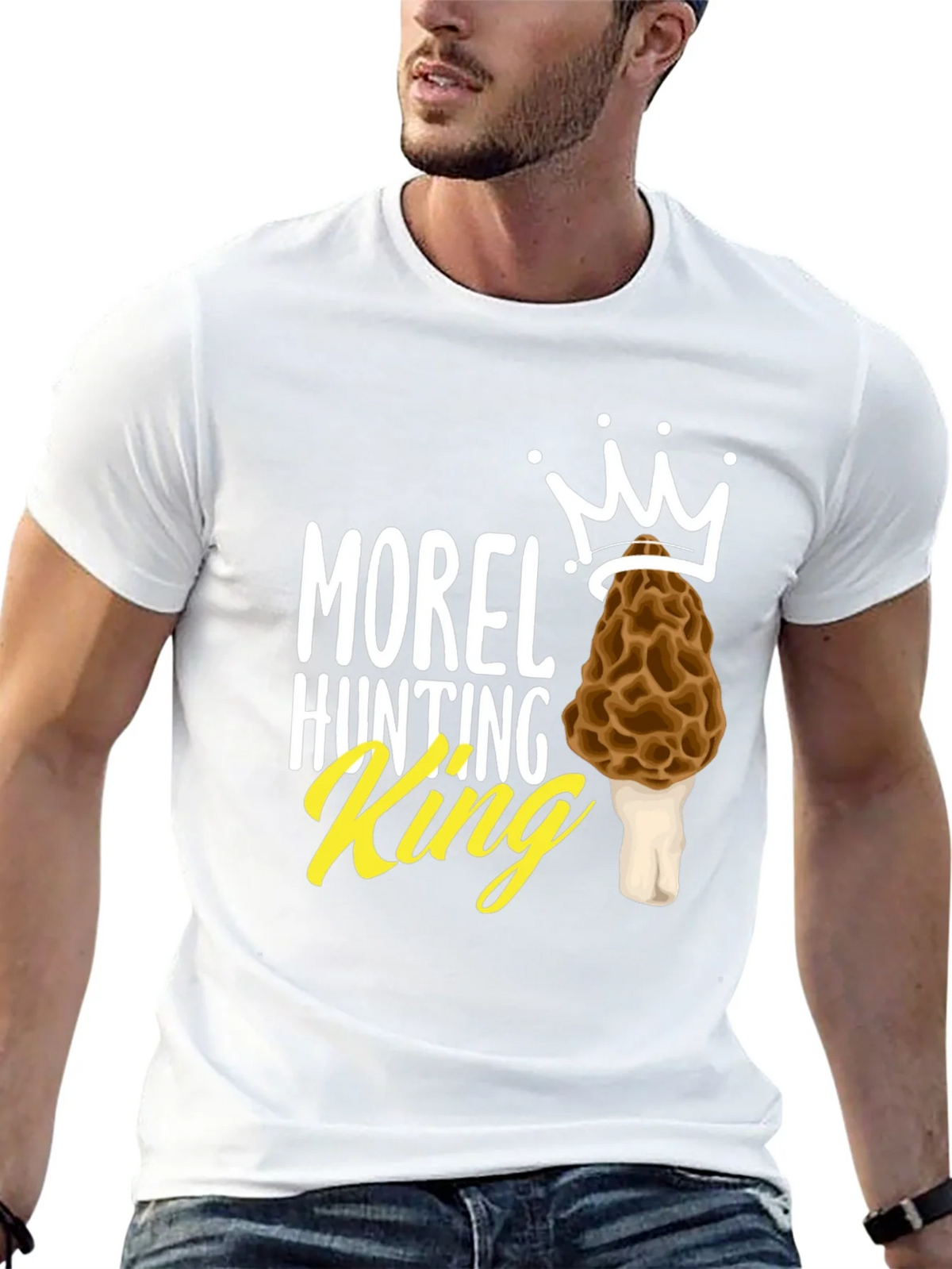 Morel Hunting King T-Shirt product image 12