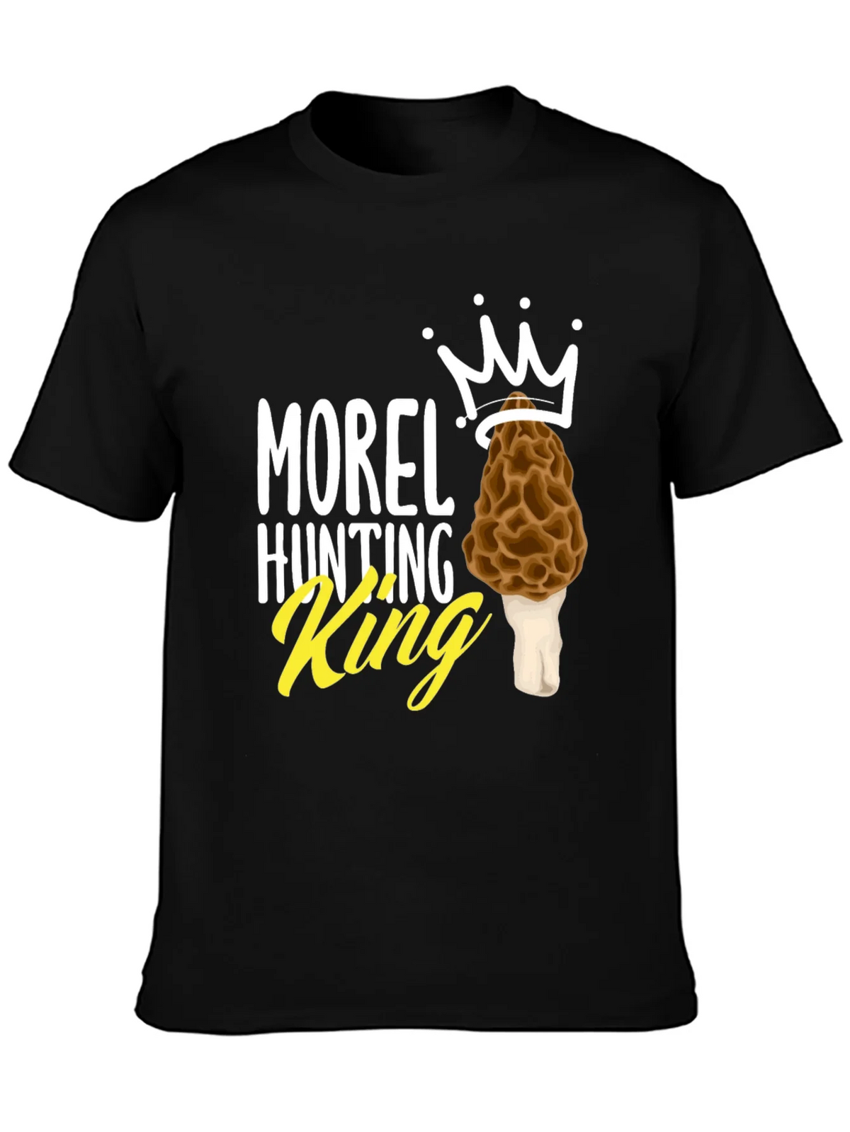 Morel Hunting King T-Shirt product image 3