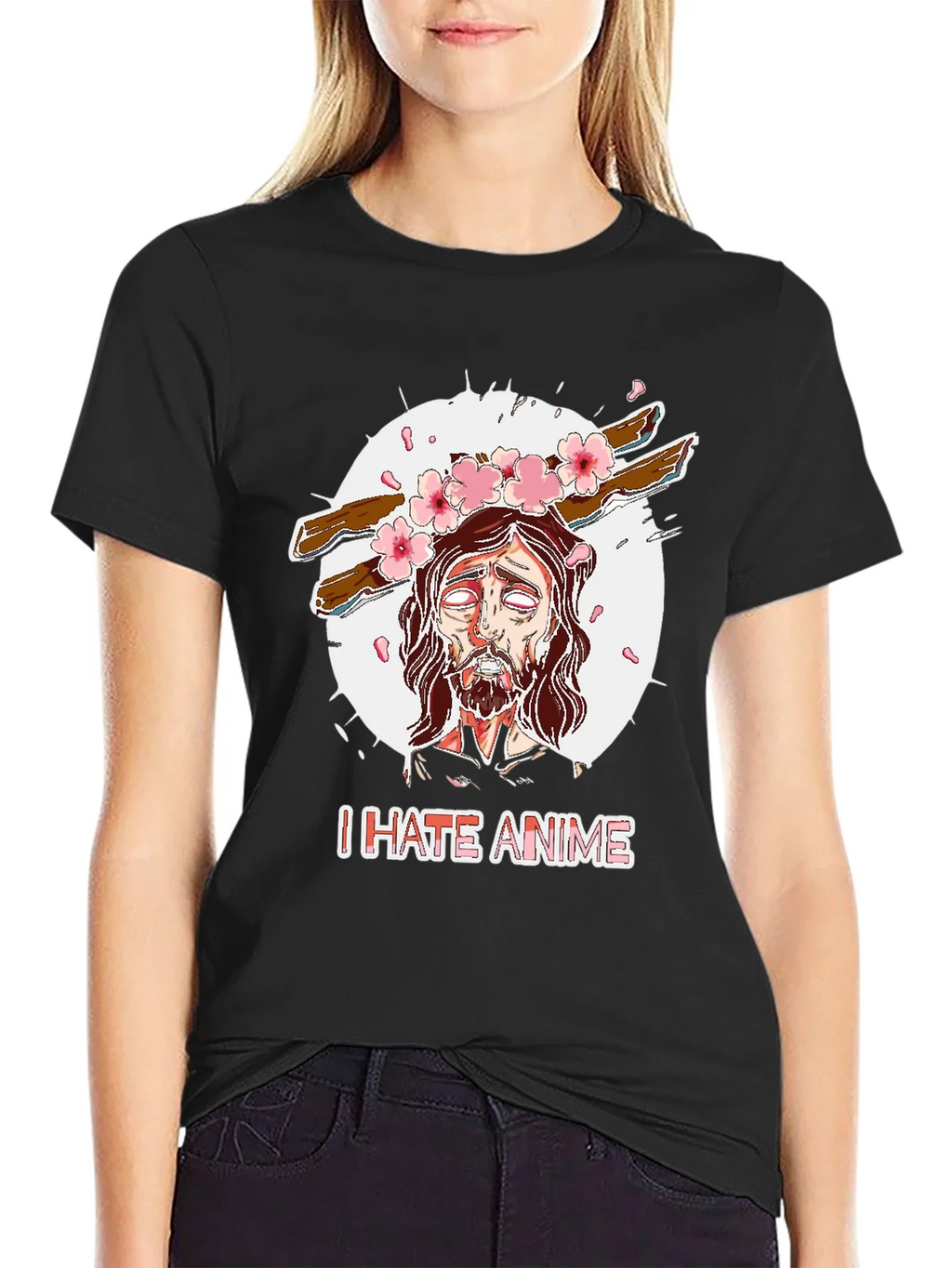I Hate Anime Graphic Tee product image 2
