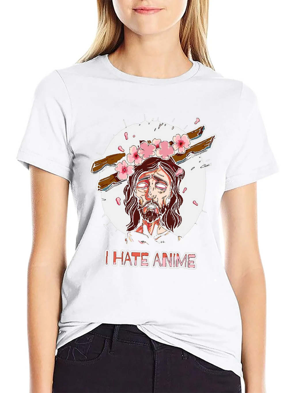 I Hate Anime Graphic Tee product image 8