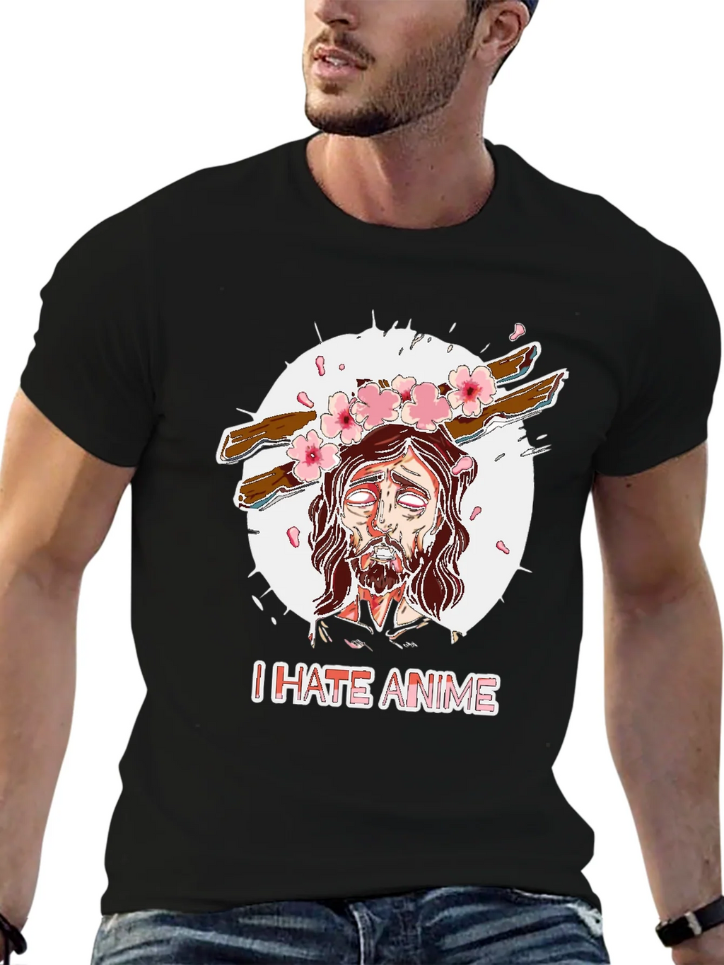 I Hate Anime Graphic Tee product image 6