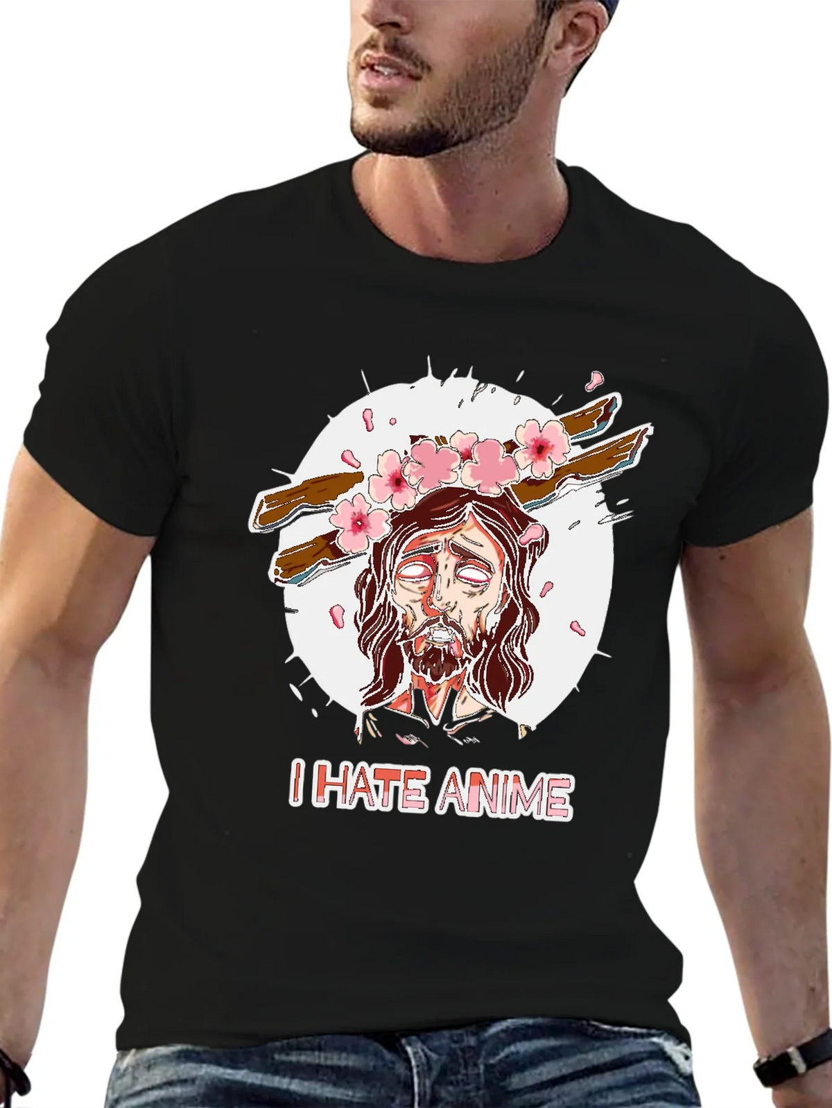 I Hate Anime Graphic Tee product image 6