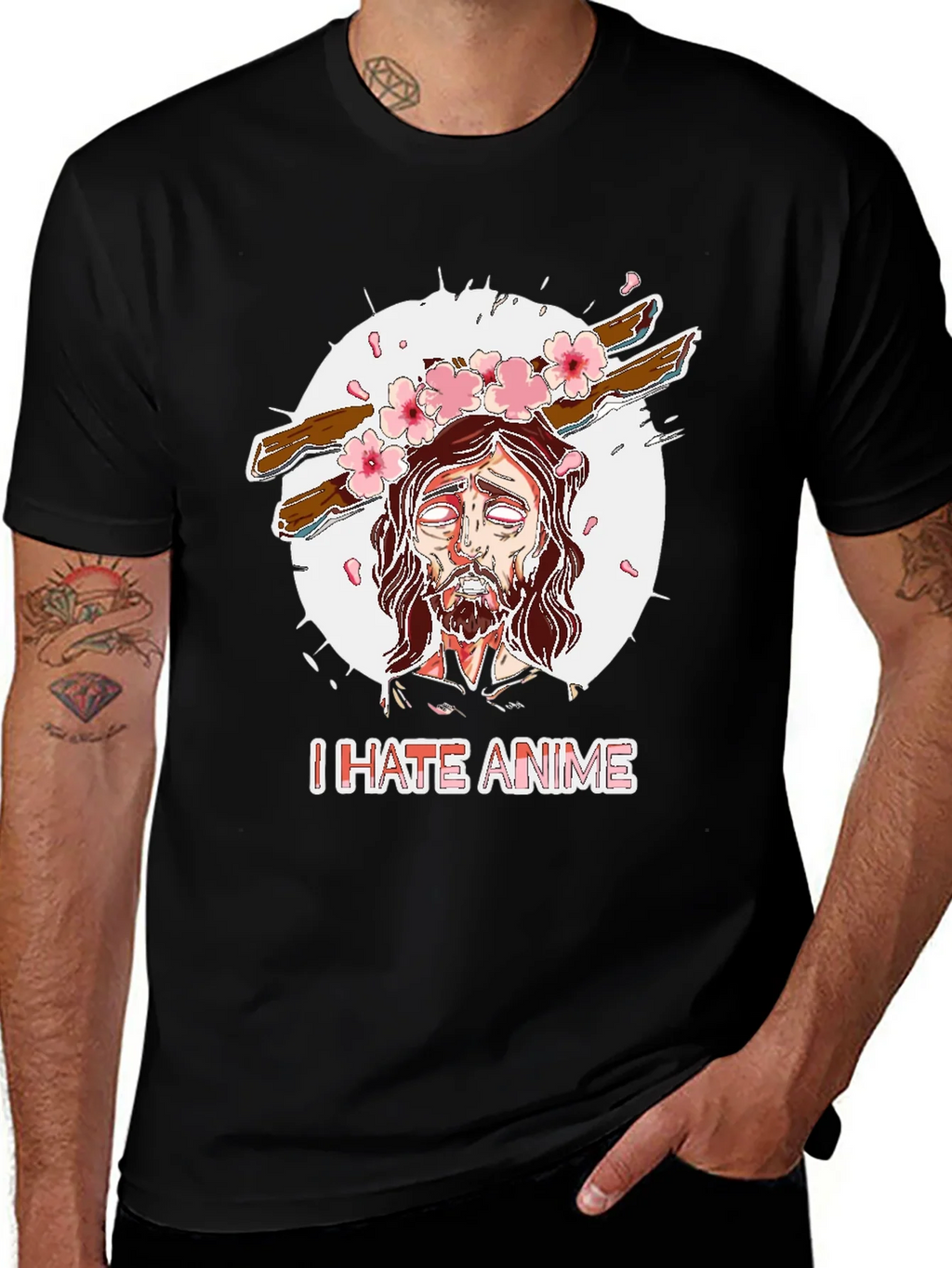 I Hate Anime Graphic Tee product image 1