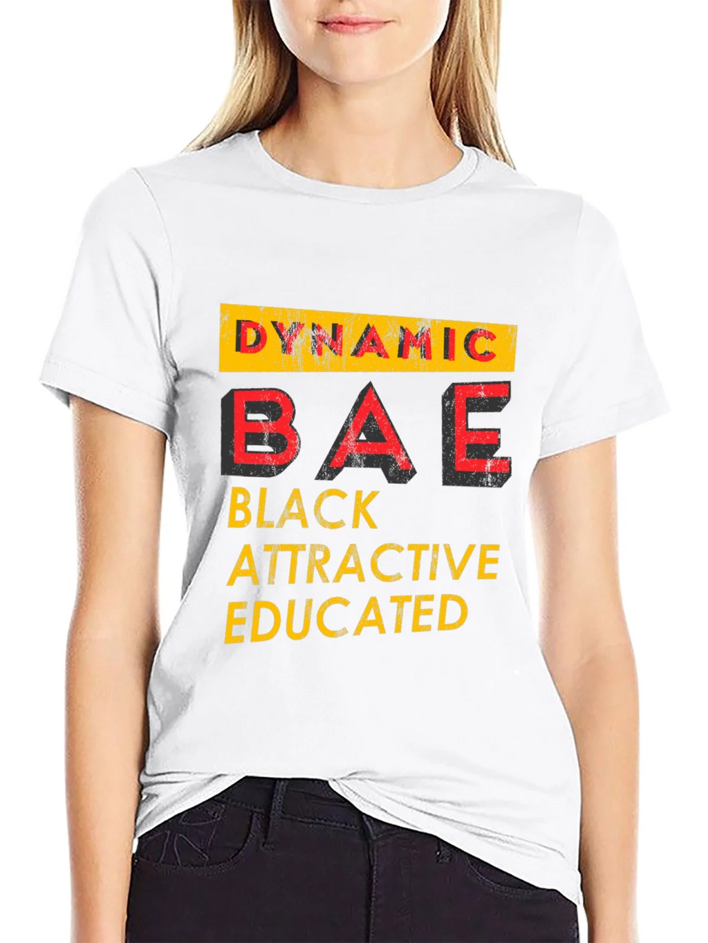 Dynamic BAE Graphic Tee - Black Attractive Educated product image 8