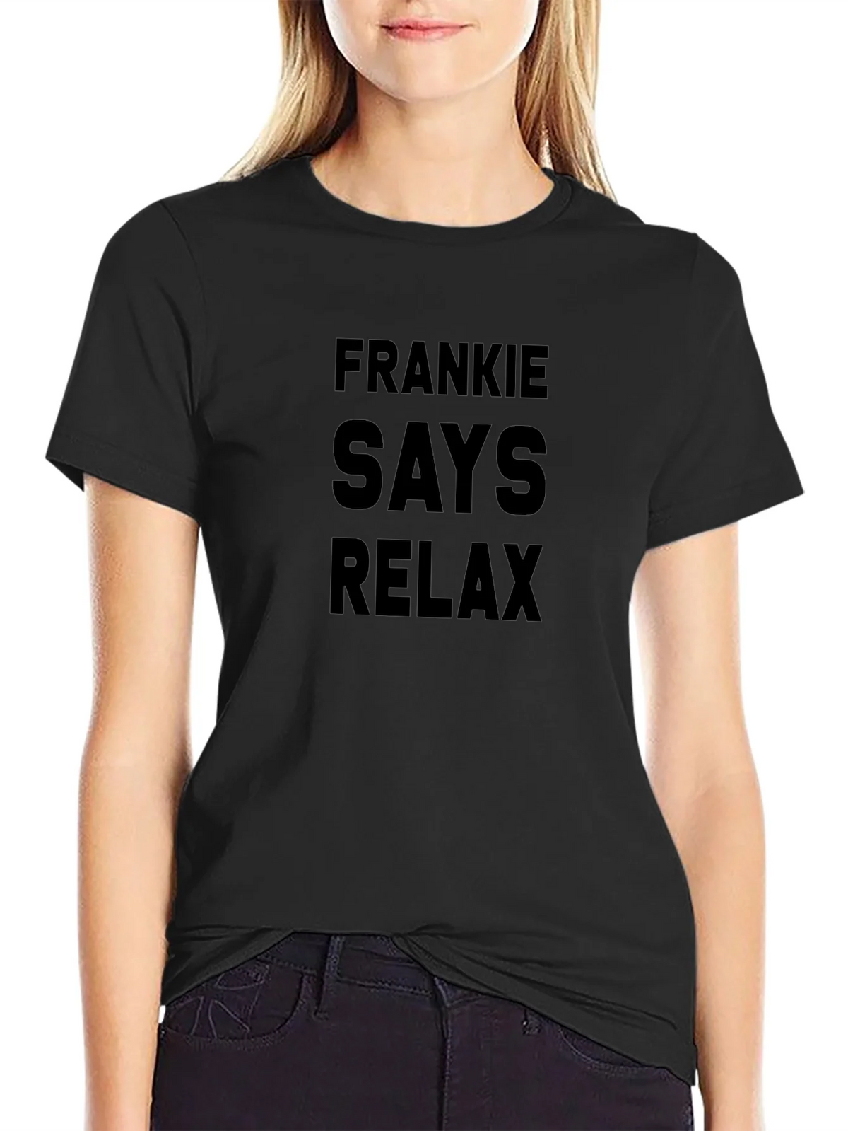 Frankie Says Relax Graphic Tee - Classic Slogan T-Shirt product image 1