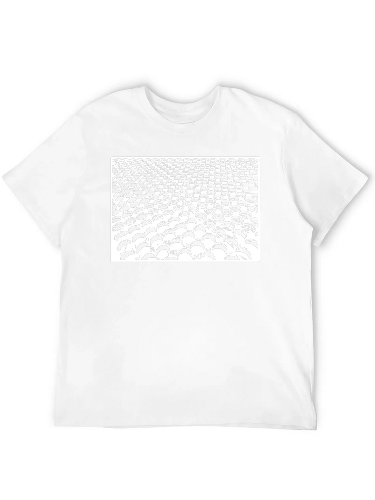 Abstract Black Crew Neck T-Shirt product image 11