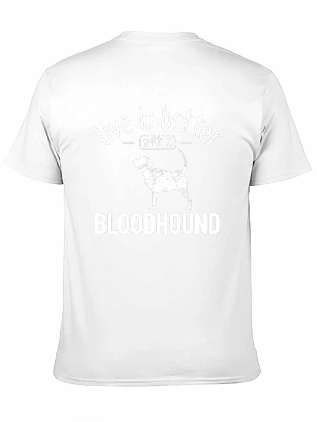 Live is Better with a Bloodhound T-Shirt product image 4