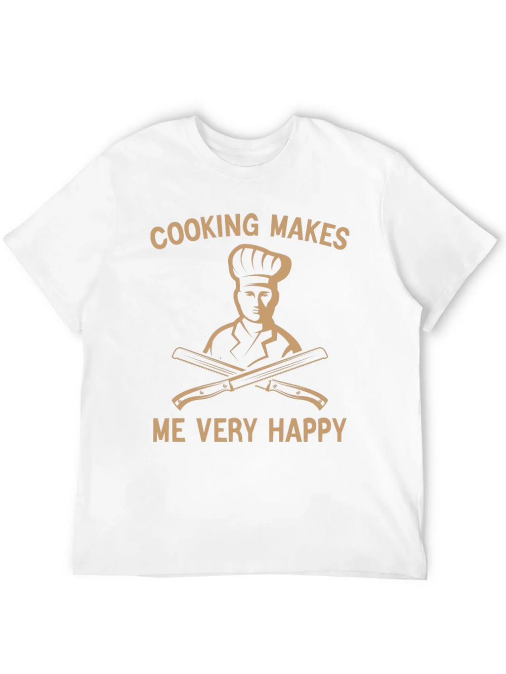 Cooking Makes Me Happy T-Shirt product image 11
