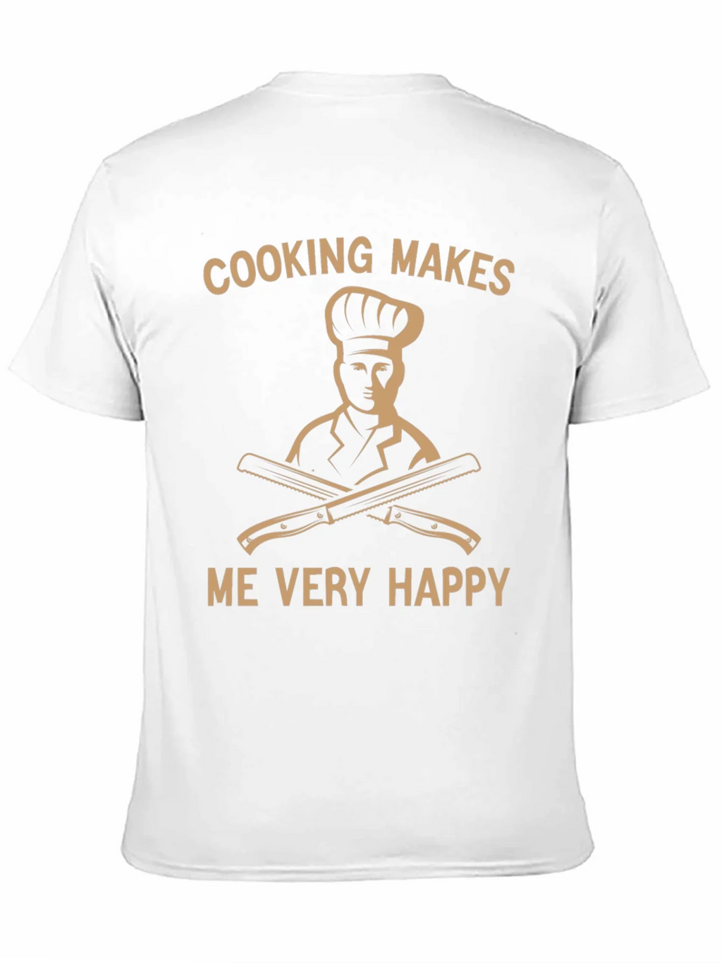 Cooking Makes Me Happy T-Shirt product image 10
