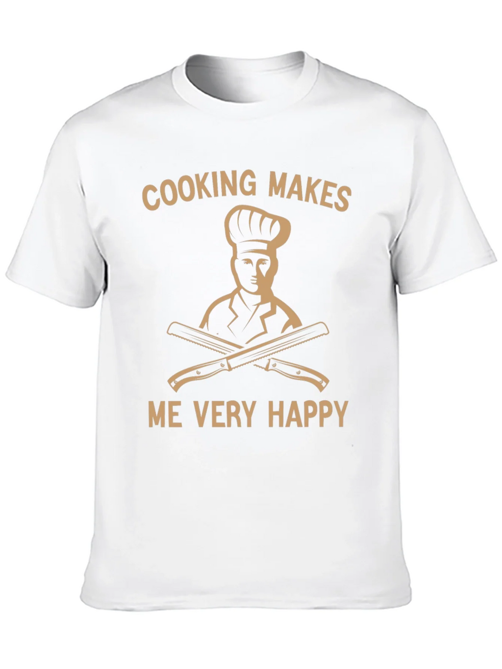 Cooking Makes Me Happy T-Shirt product image 9