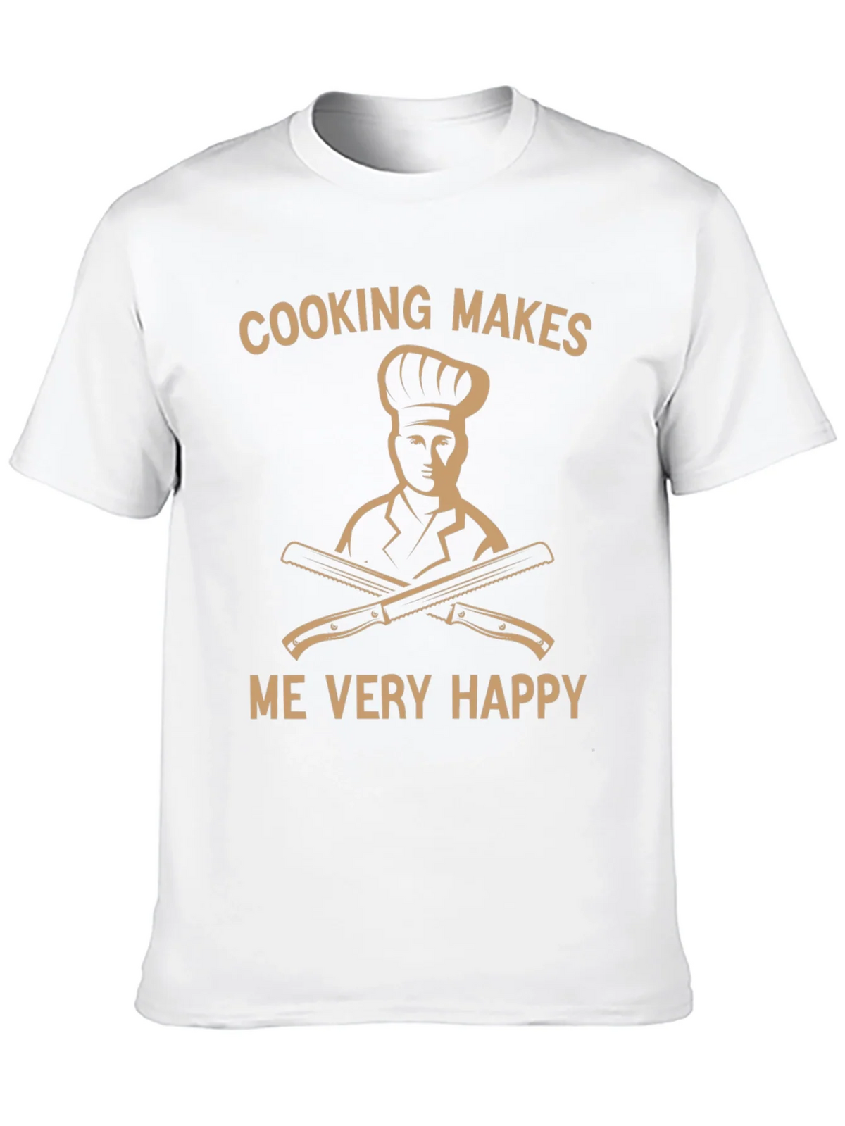 Cooking Makes Me Happy T-Shirt product image 9