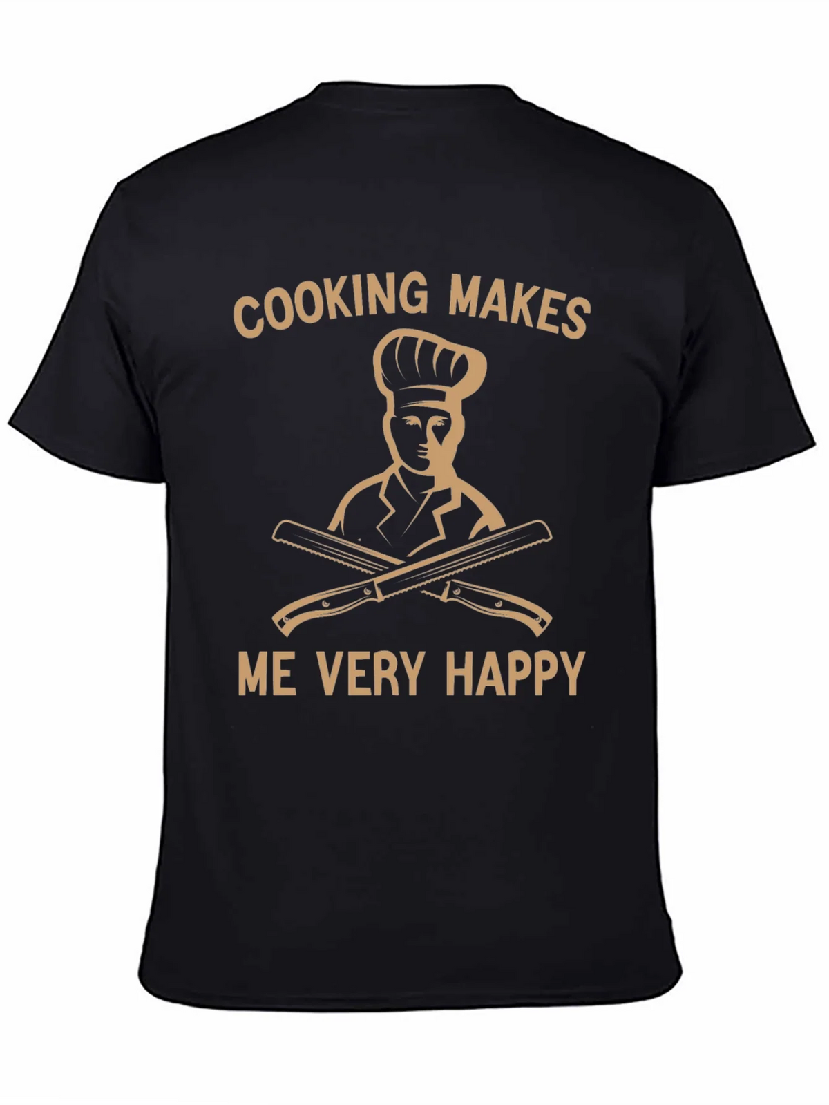 Cooking Makes Me Happy T-Shirt product image 4