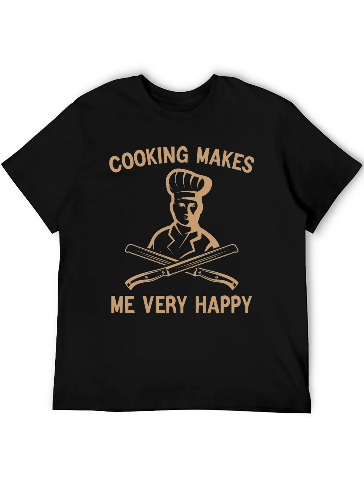 Cooking Makes Me Happy T-Shirt product image 5