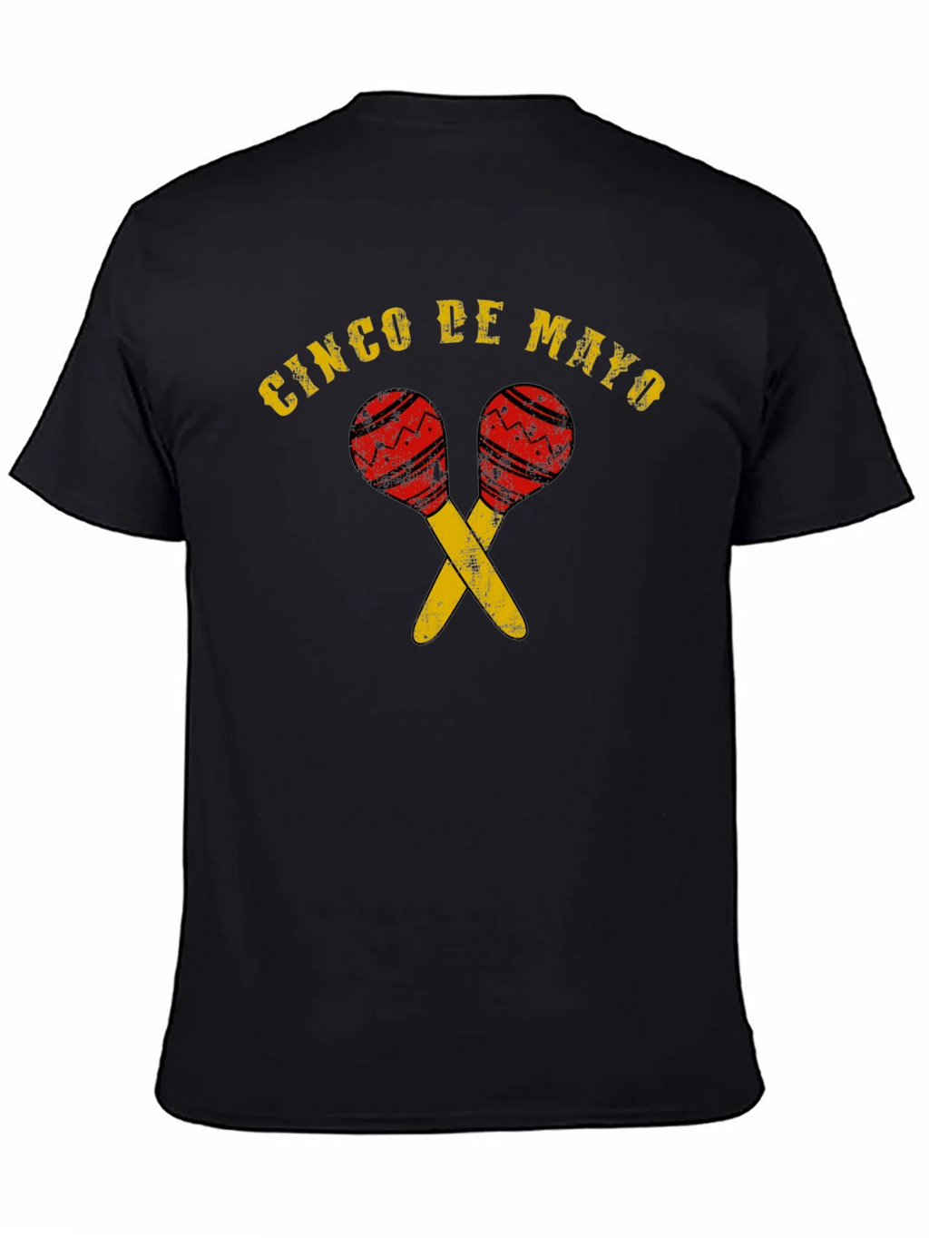 Cinco de Mayo Maracas T-Shirt - Mens Graphic Tee product image 4