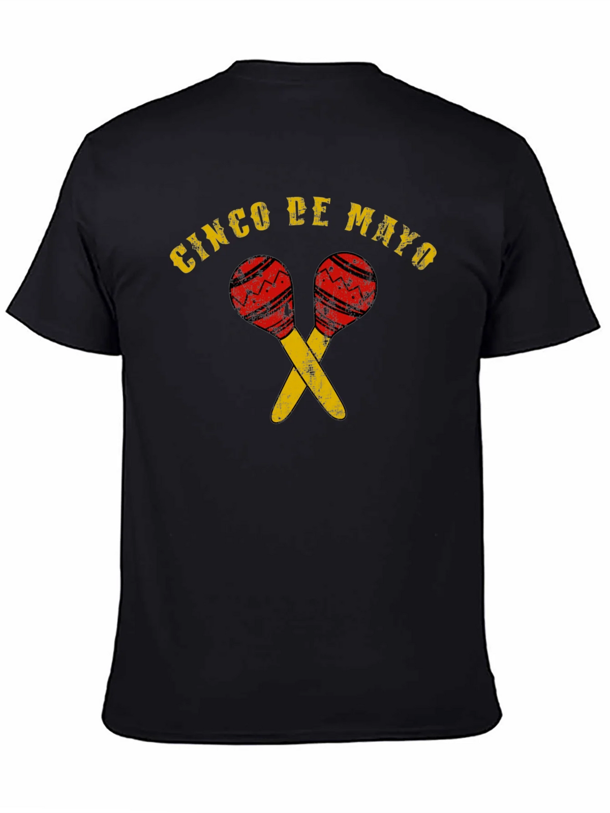 Cinco de Mayo Maracas T-Shirt - Mens Graphic Tee product image 4