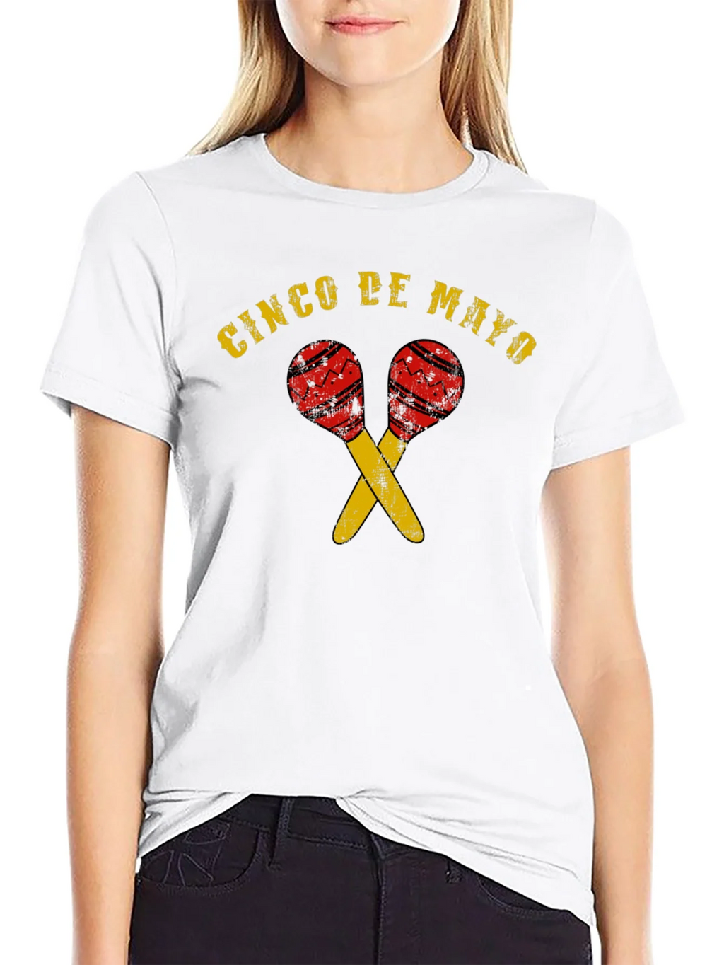Cinco de Mayo Maracas T-Shirt - Mens Graphic Tee product image 8