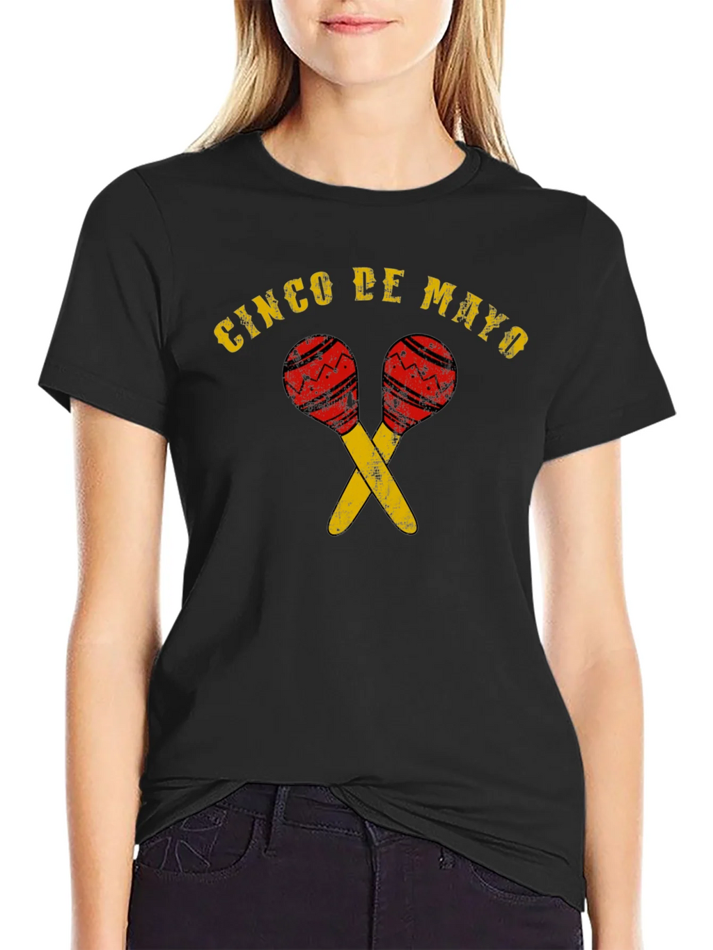 Cinco de Mayo Maracas T-Shirt - Mens Graphic Tee product image 2