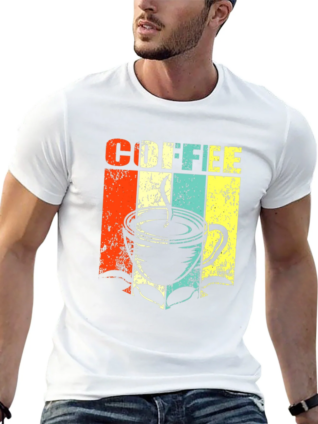 Retro Coffee Graphic T-Shirt product image 7