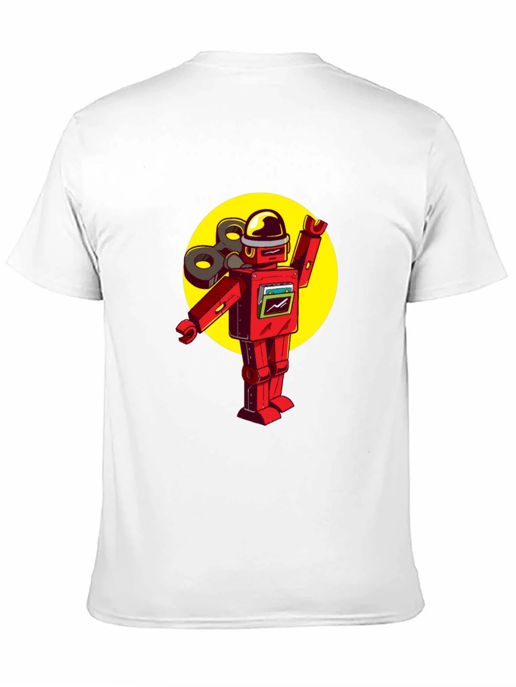 Retro Robot T-Shirt - Classic Toy Design product image 4