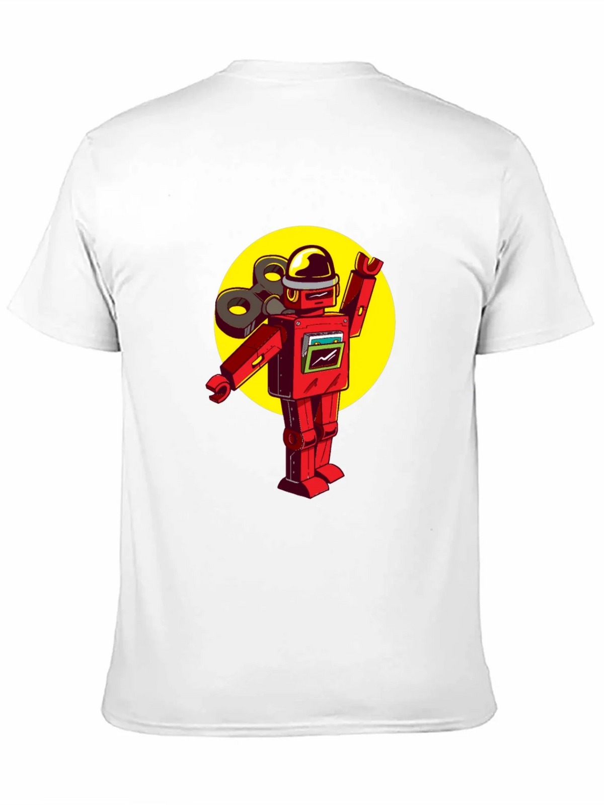 Retro Robot T-Shirt - Classic Toy Design product image 4
