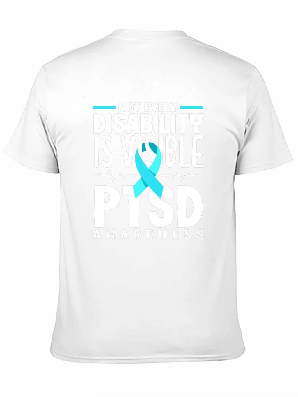 PTSD Awareness T-Shirt: Not Every Disability is Visible product image 8