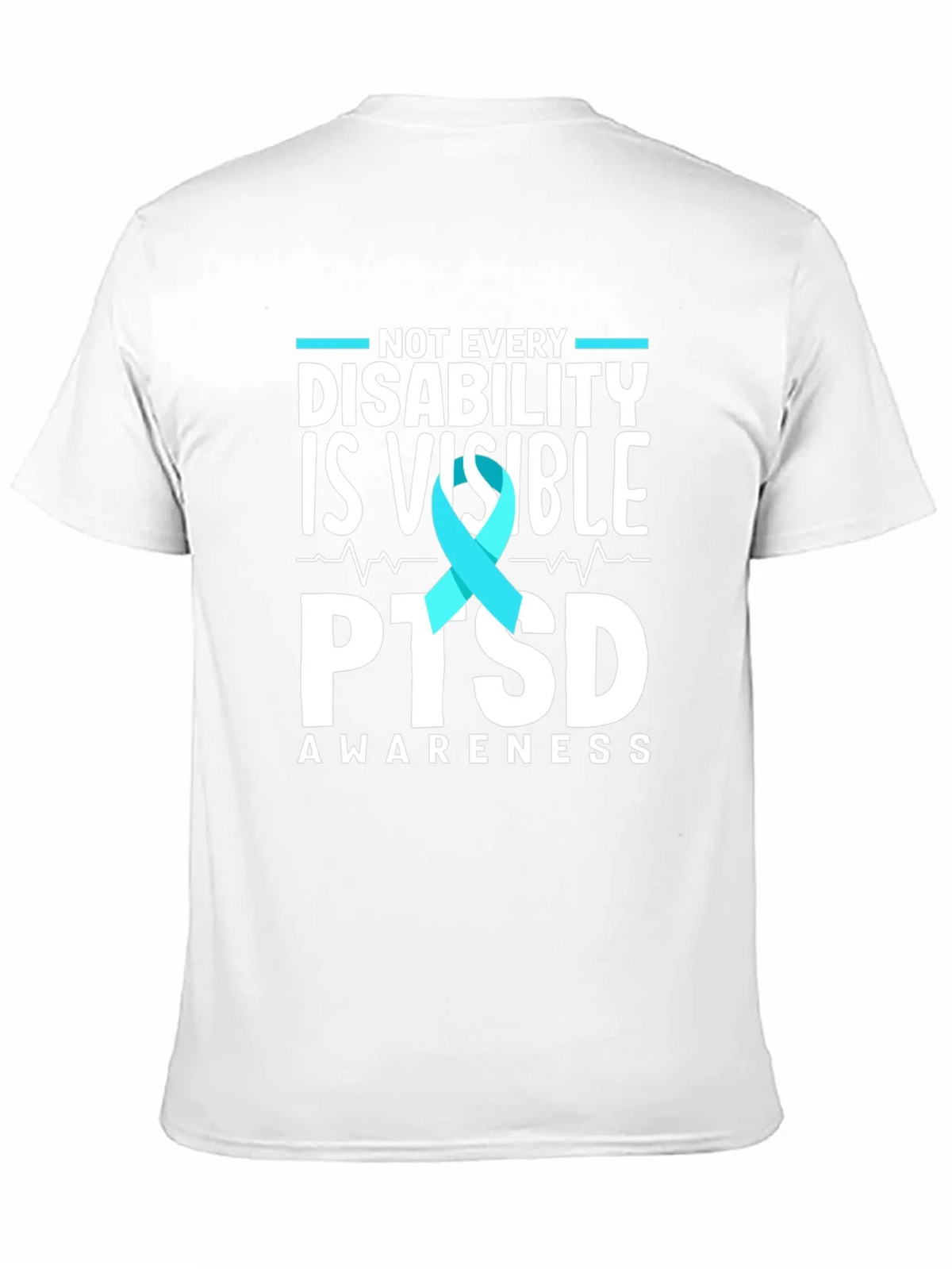 PTSD Awareness T-Shirt: Not Every Disability is Visible product image 8