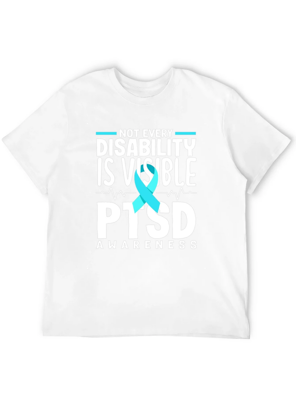 PTSD Awareness T-Shirt: Not Every Disability is Visible product image 9