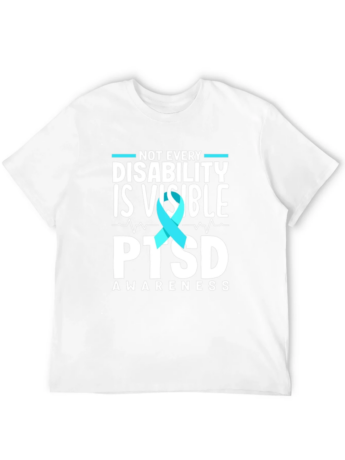 PTSD Awareness T-Shirt: Not Every Disability is Visible product image 9