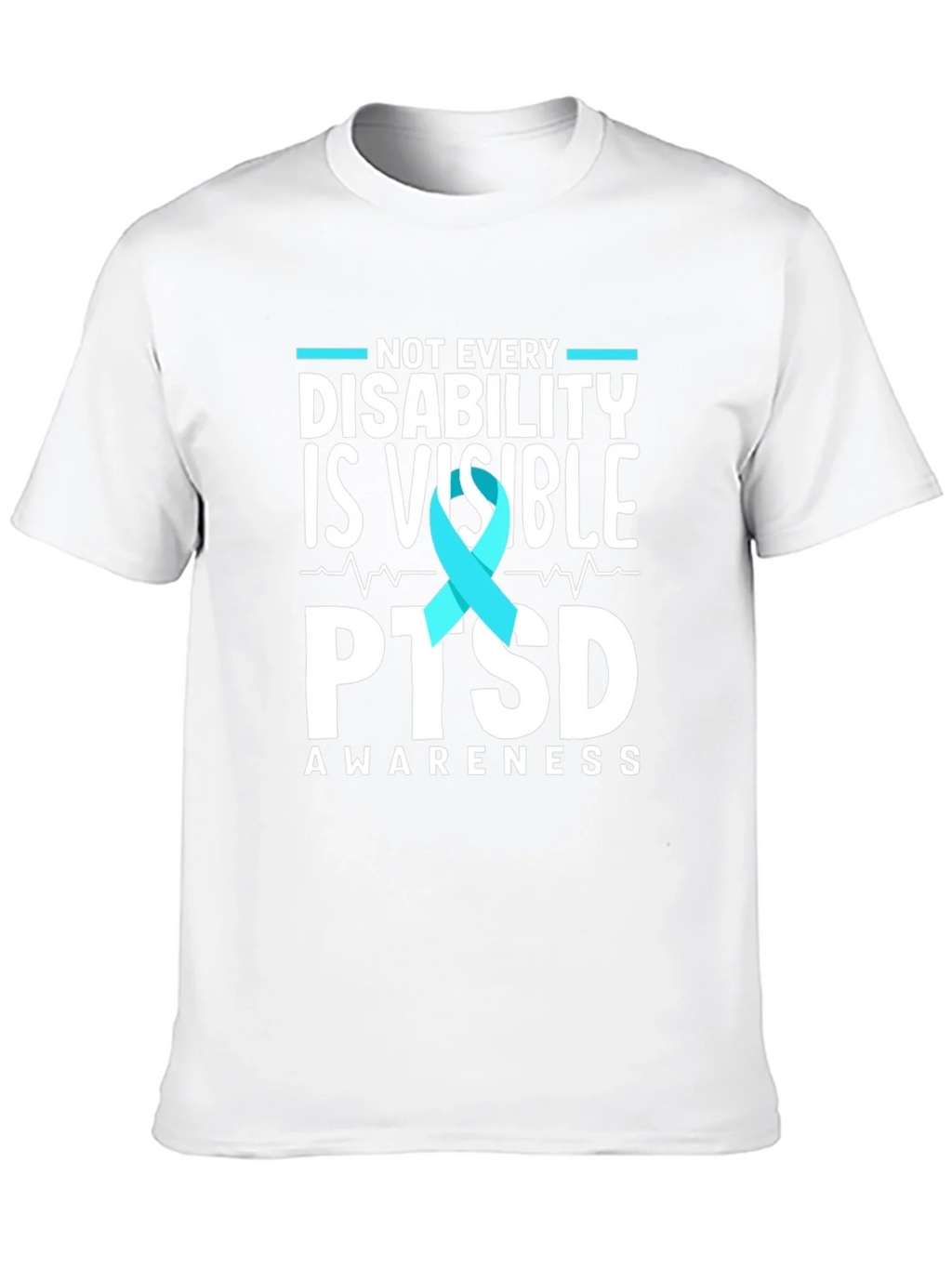 PTSD Awareness T-Shirt: Not Every Disability is Visible product image 7