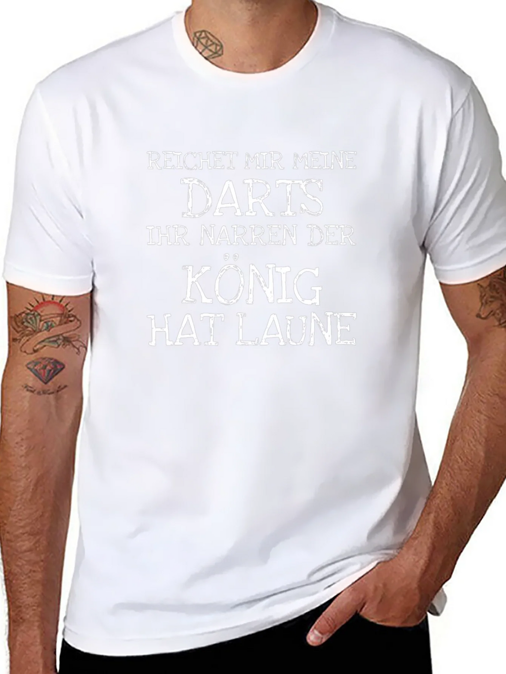 Reichet Mir Meine Darts T-Shirt - Fun German Slogan product image 7