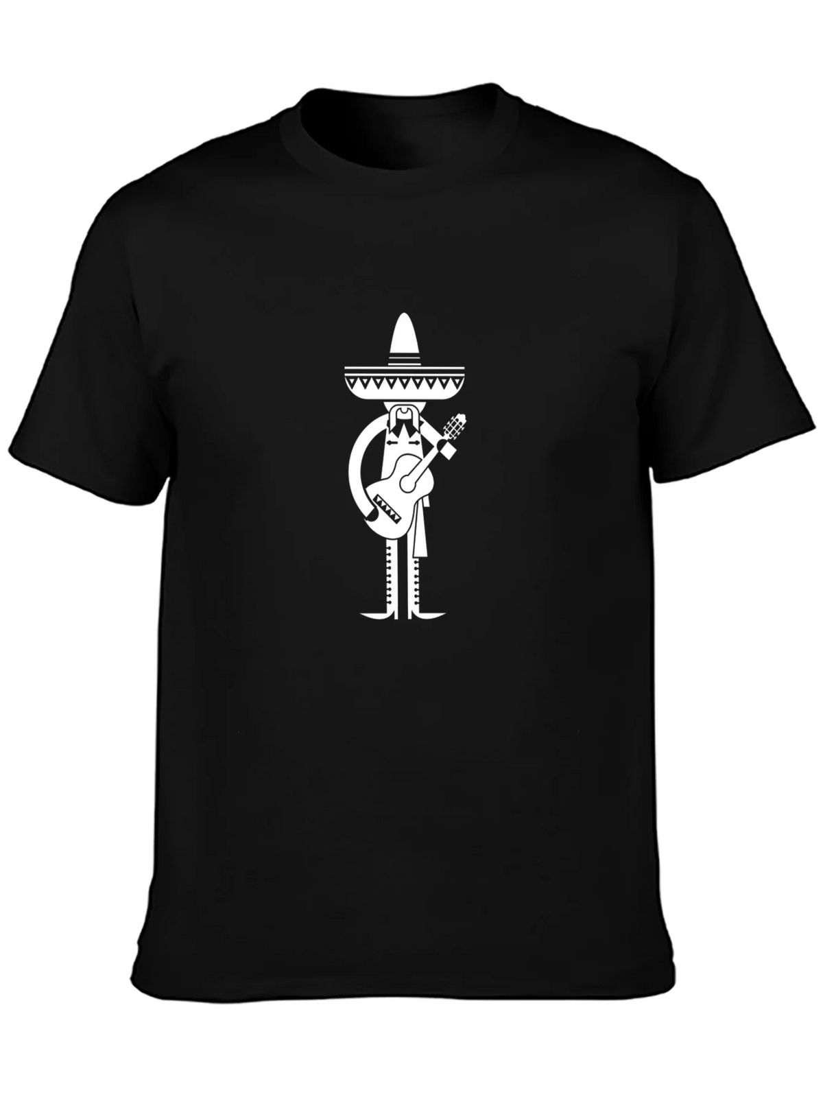 Mariachi Guitar Player Graphic Tee product image 3
