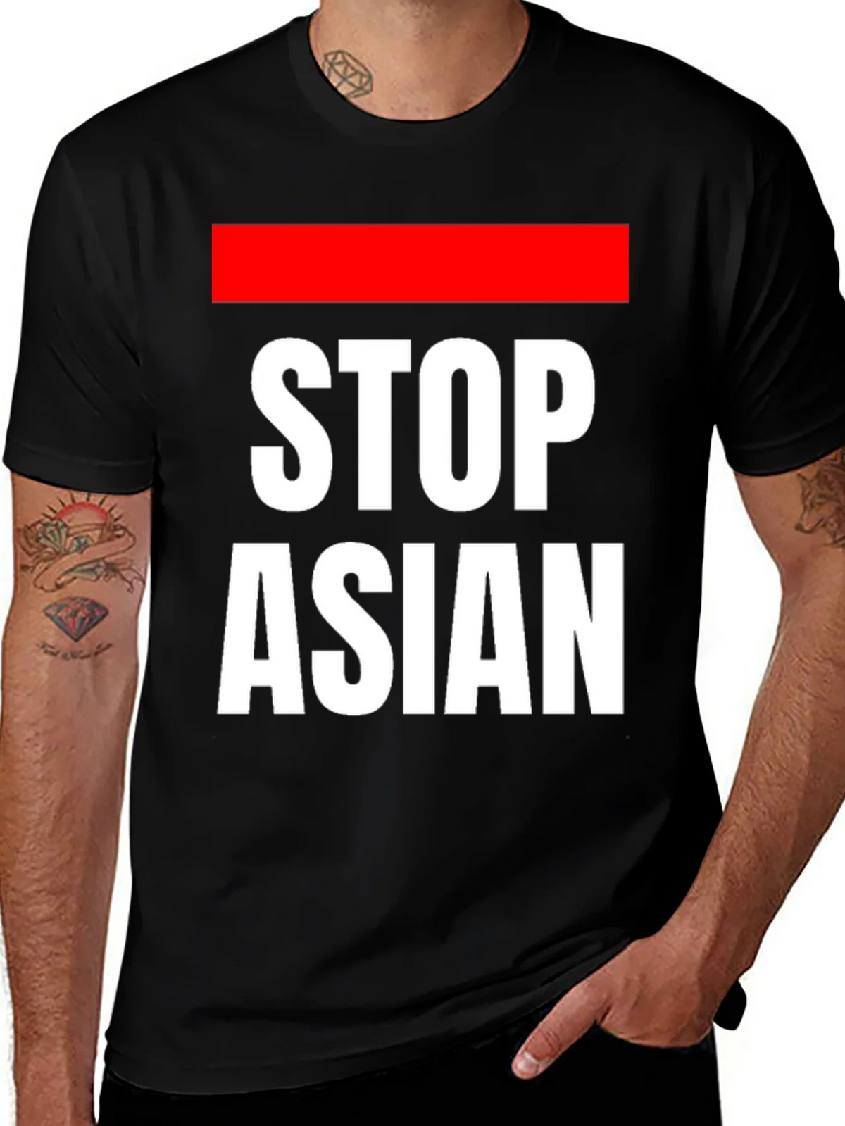 Stop Asian Hate T-Shirt | Anti-Racism Tee product image 1