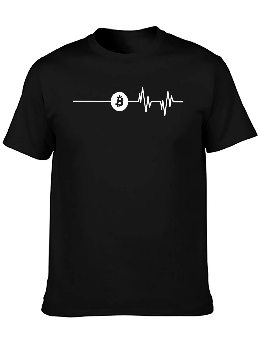 Bitcoin Heartbeat T-Shirt - Crypto Lover Tee product image 3
