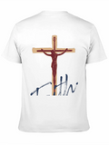Crucifix Graphic T-Shirt - Religious Art Tee product image 1