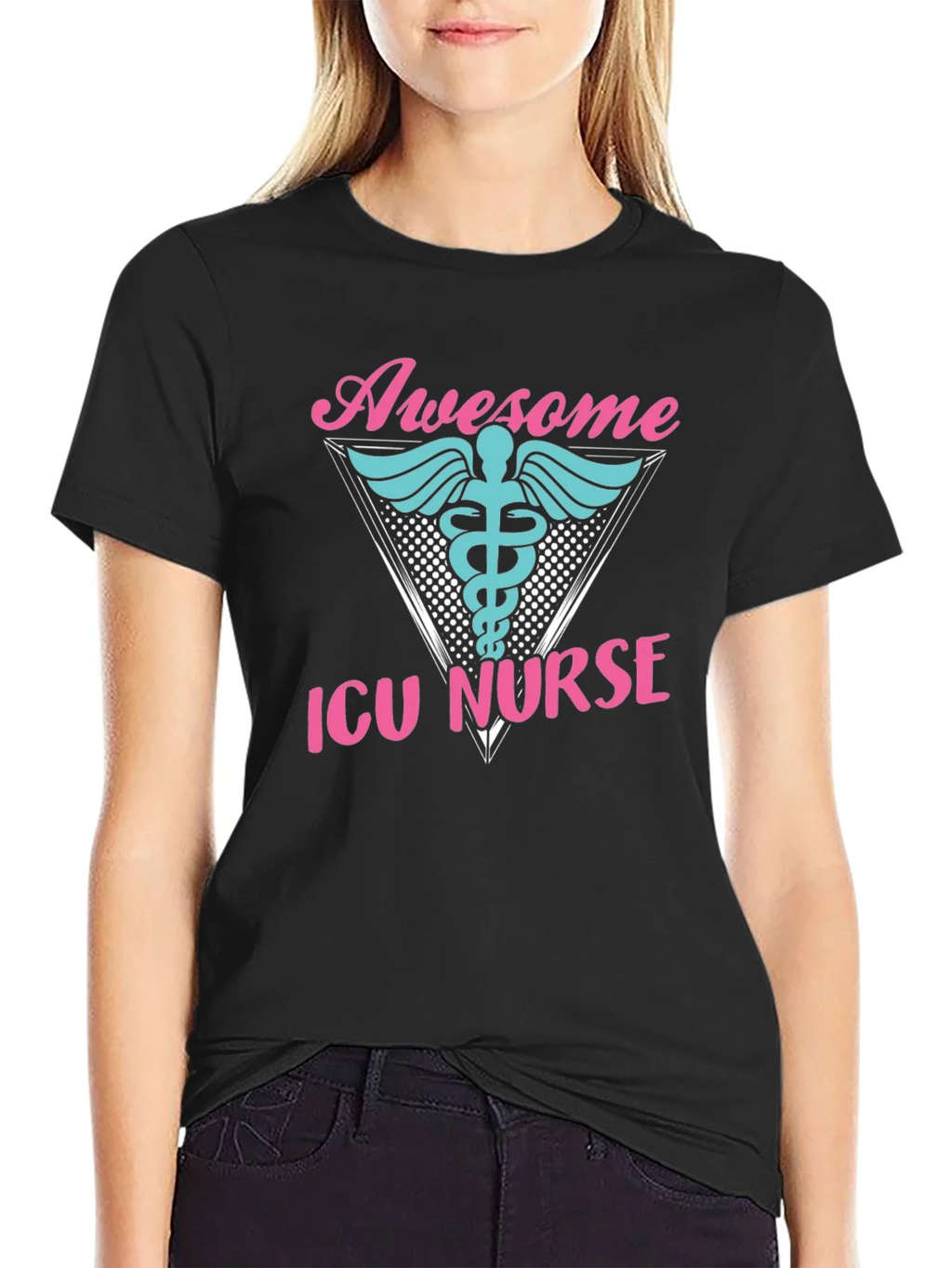 Awesome ICU Nurse Graphic T-Shirt product image 2