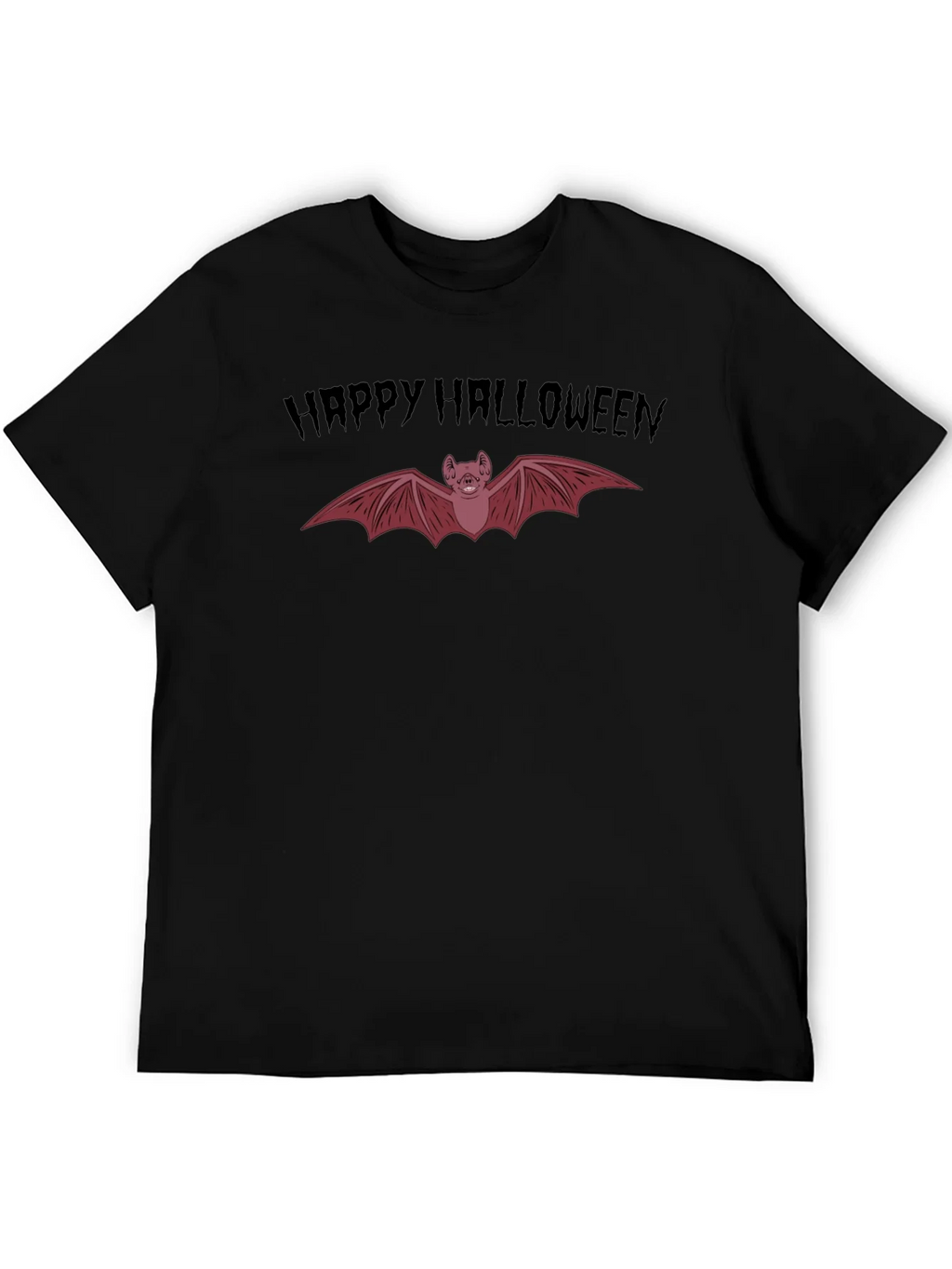 Happy Halloween Bat Graphic Tee - Spooky Season Shirt product image 5