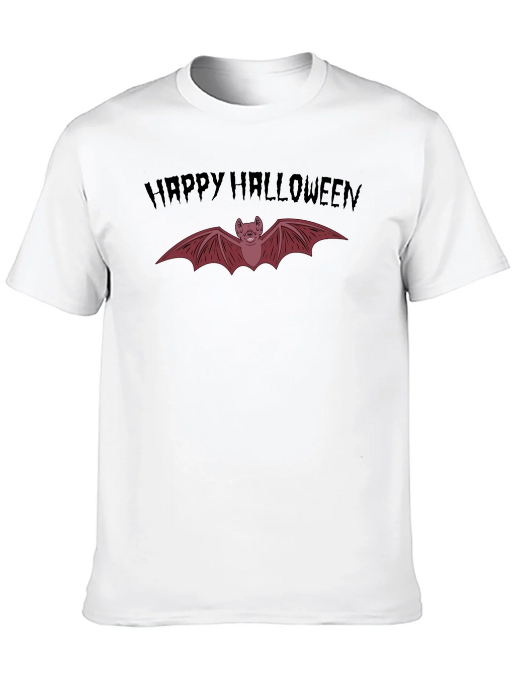 Happy Halloween Bat Graphic Tee - Spooky Season Shirt product image 9