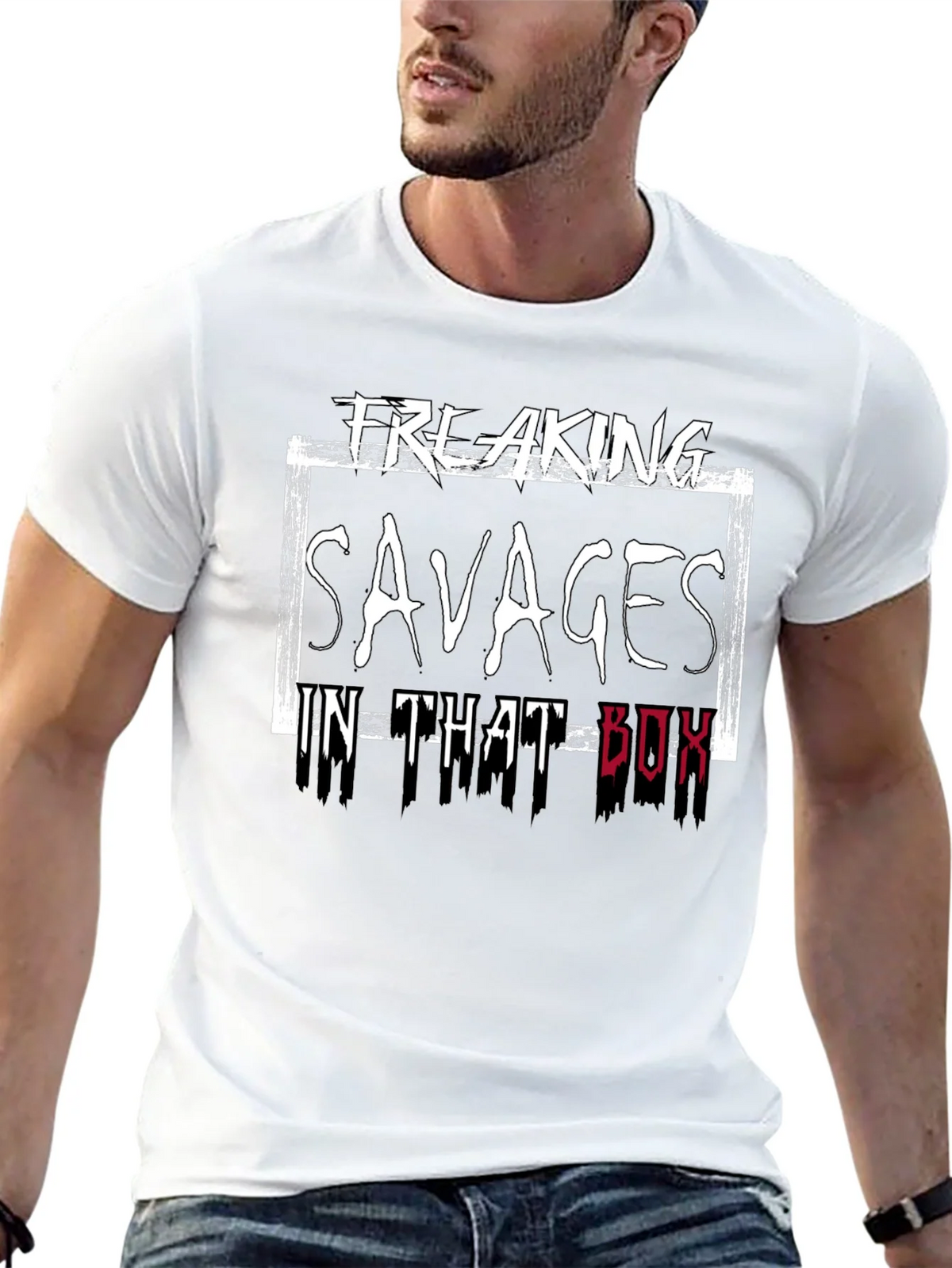 Freaking Savages in That Box T-Shirt product image 12