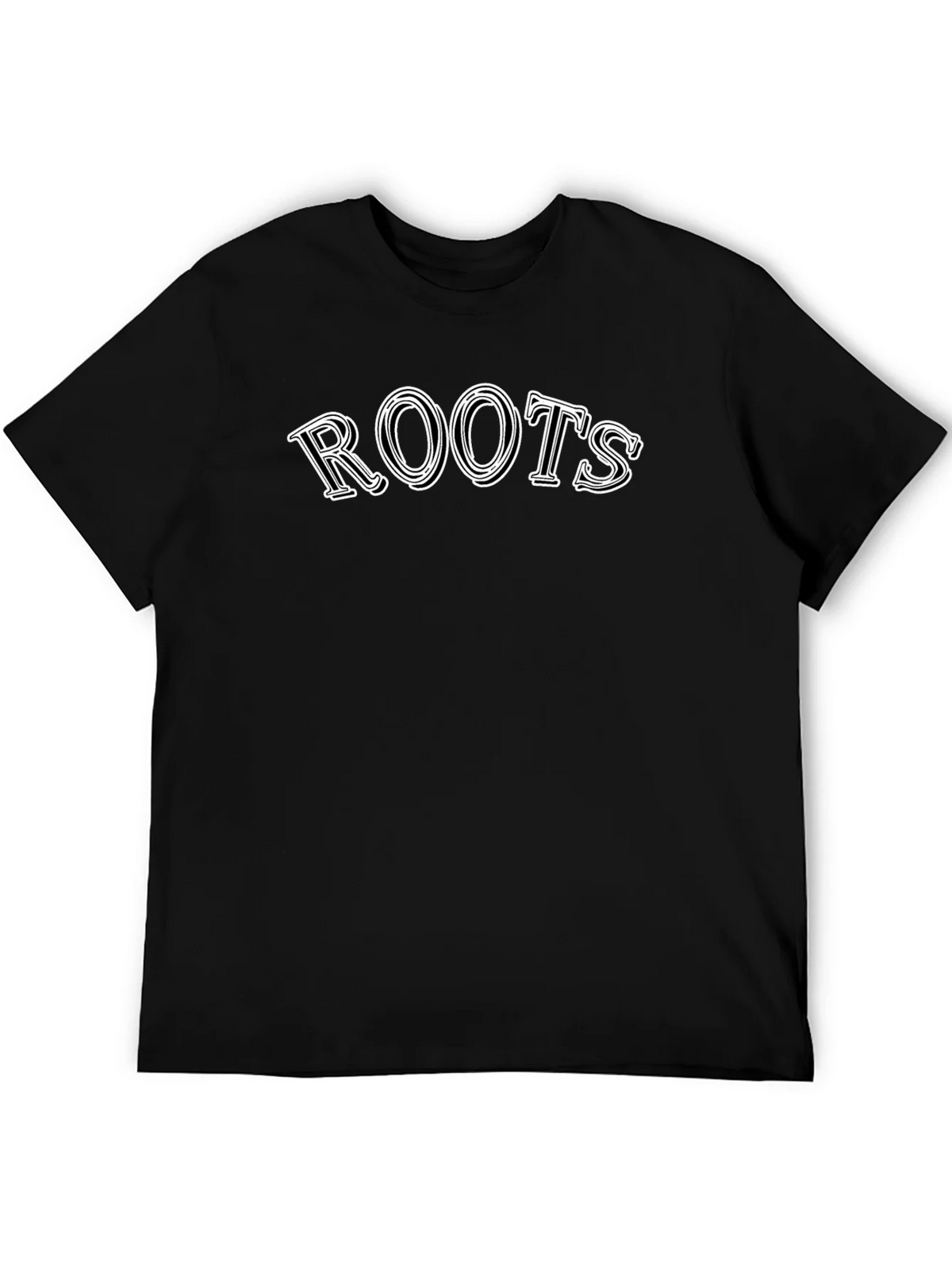 Roots Graphic Print Black T-Shirt product image 5