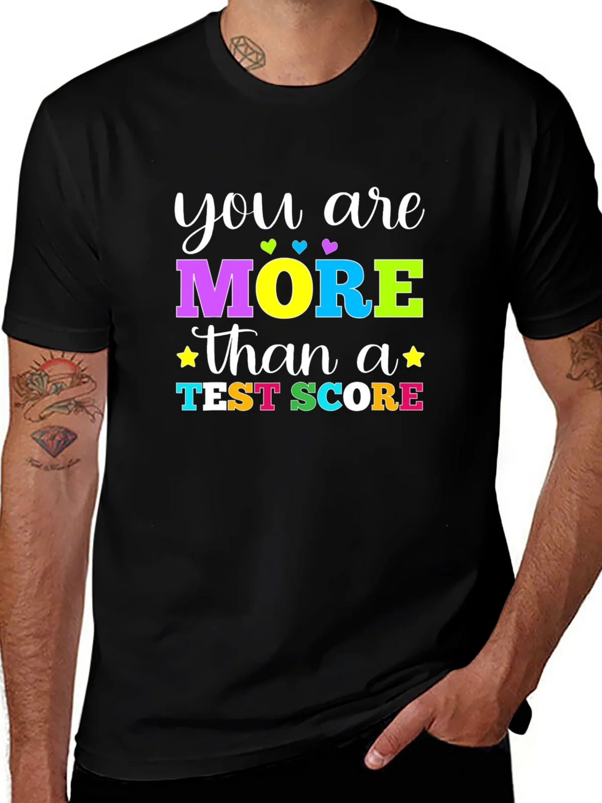 You Are More Than a Test Score Graphic T-Shirt product image 1